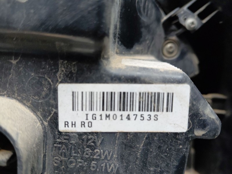 Recambio de piloto trasero derecho para ssangyong rexton w xdi referencia OEM IAM   