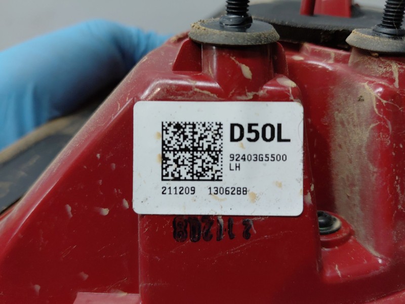 Recambio de piloto trasero izquierdo interior para kia niro hybrid referencia OEM IAM   