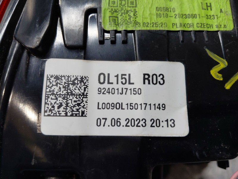 Recambio de piloto trasero izquierdo para kia ceed sportswagon hybrid referencia OEM IAM   