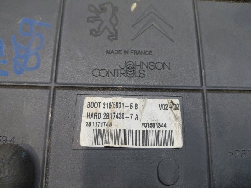 Recambio de caja reles / fusibles para peugeot 307 cc (s2) sport referencia OEM IAM 6580EE  