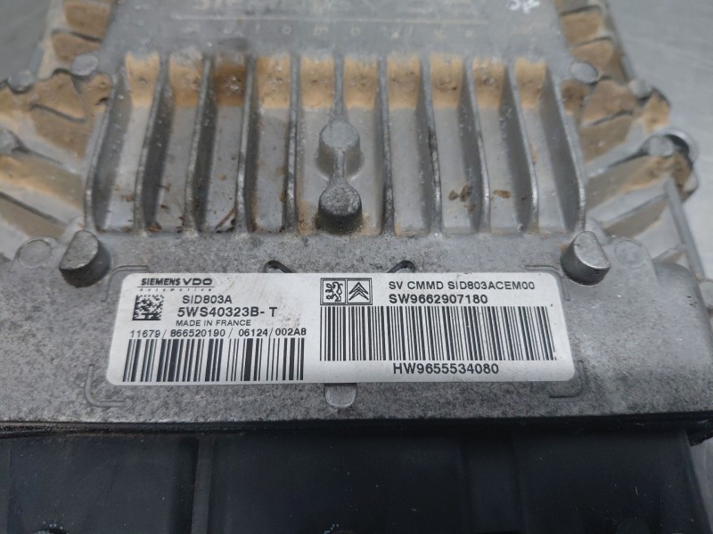 Recambio de centralita motor uce para peugeot 307 cc (s2) sport referencia OEM IAM 9662907180 5WS40323B 