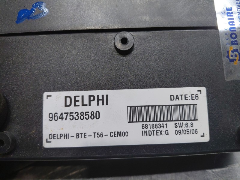 Recambio de modulo electronico para peugeot 307 cc (s2) sport referencia OEM IAM 9647538580  