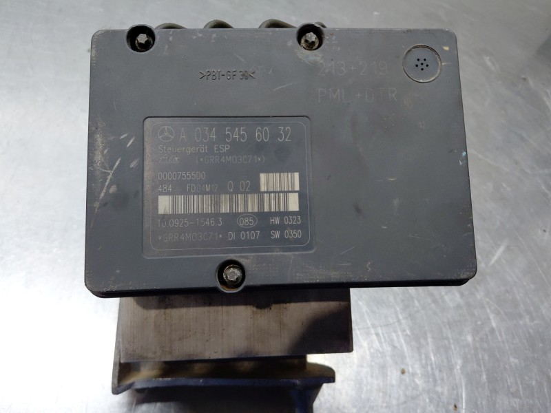 Recambio de abs para mercedes-benz clase c (w203) c 240 (203.061) referencia OEM IAM A0345456032  