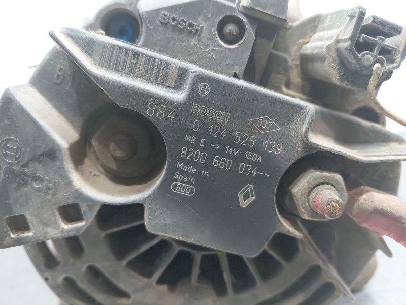 Recambio de alternador para renault kangoo combi referencia OEM IAM   