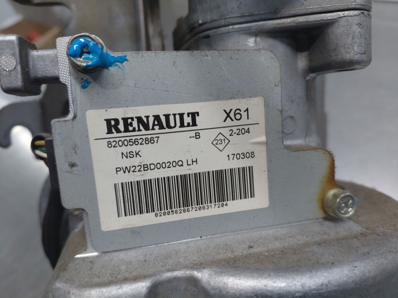 Recambio de columna direccion para renault kangoo combi referencia OEM IAM   