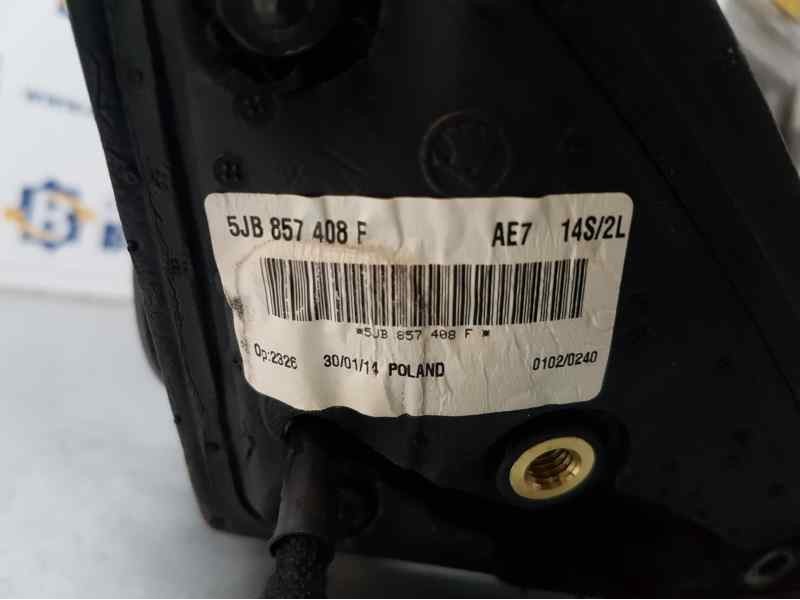 Recambio de retrovisor derecho para skoda rapid elegance referencia OEM IAM 5JB857408F   Recambio de retrovisor derecho para skoda rapid elegance referencia OEM IAM 5JB857408F