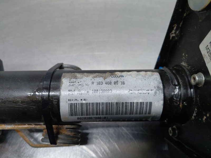 Recambio de columna direccion para mercedes-benz clase m (w163) 270 cdi referencia OEM IAM A1634600516  