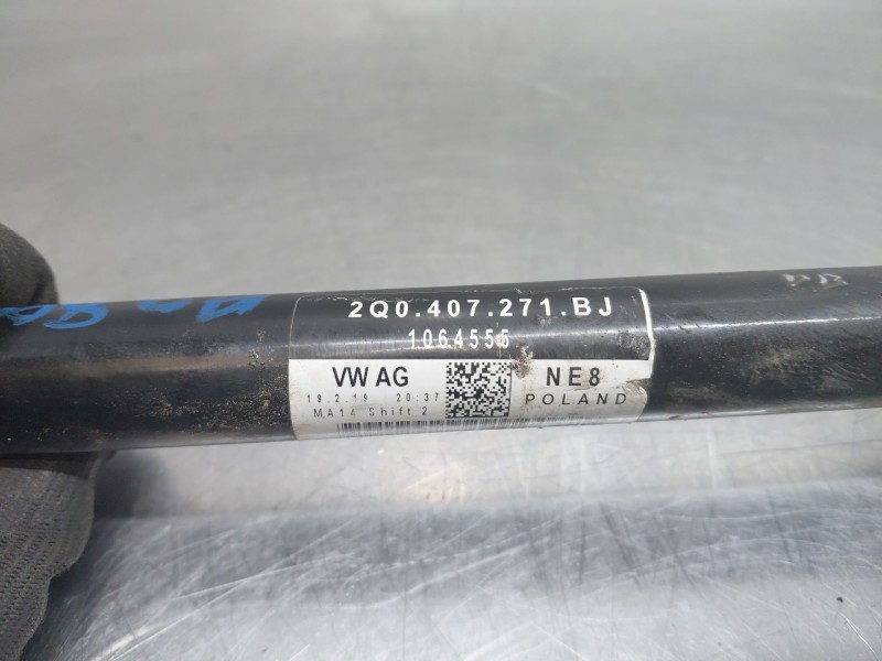 Recambio de transmision delantera izquierda para seat ibiza (kj1) style referencia OEM IAM 2Q0407271G  