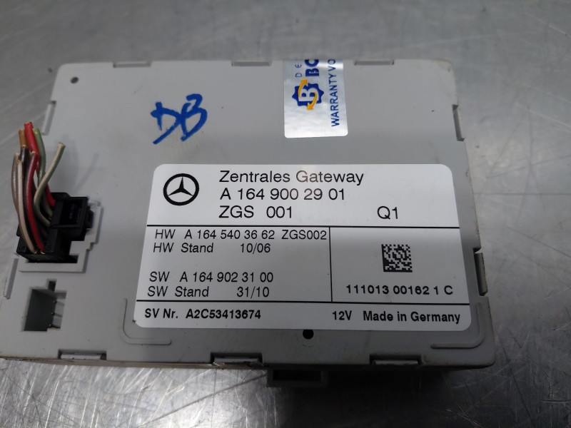 Recambio de modulo electronico para mercedes-benz clase gl (x166) 450 grand edition referencia OEM IAM A1645403662  