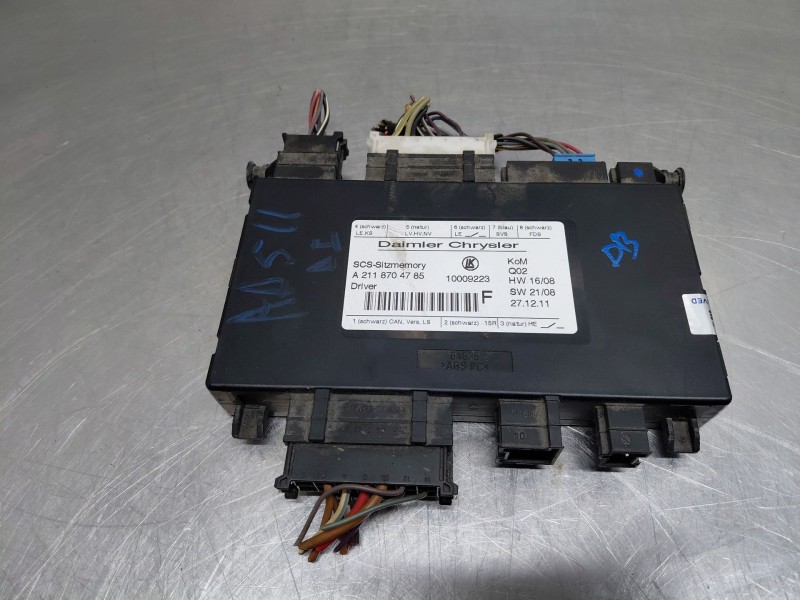 Recambio de modulo electronico para mercedes-benz clase gl (x166) 450 grand edition referencia OEM IAM A2118704785  