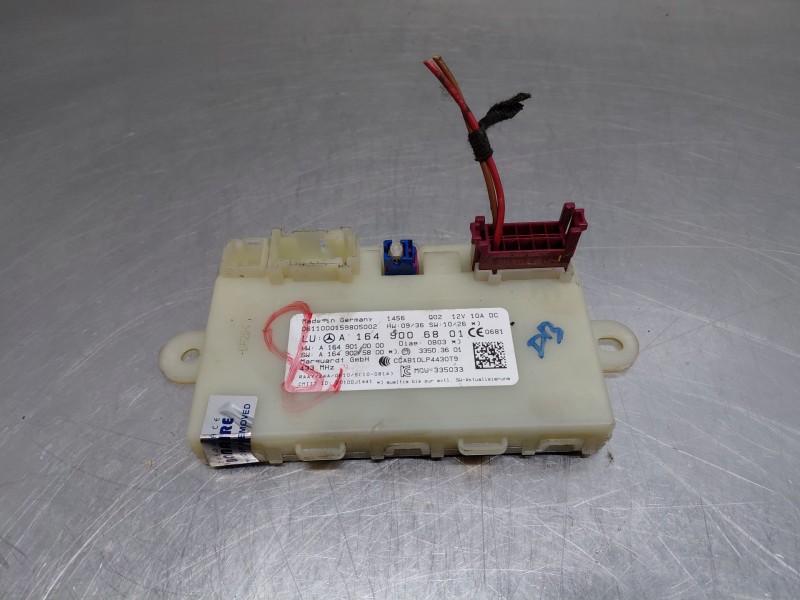 Recambio de modulo electronico para mercedes-benz clase gl (x166) 450 grand edition referencia OEM IAM a1649006801  
