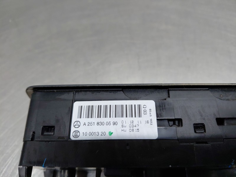 Recambio de mando elevalunas delantero izquierdo para mercedes-benz clase gl (x166) 450 grand edition referencia OEM IAM A251830