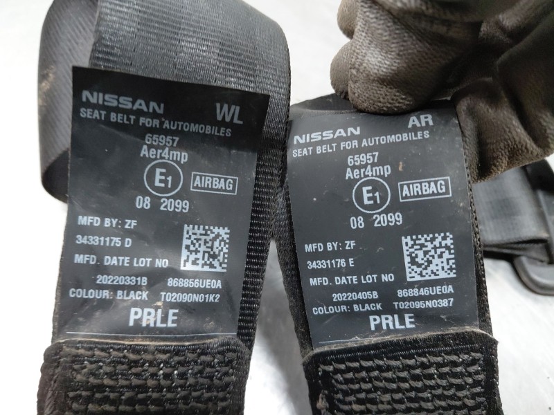 Recambio de kit airbag para nissan qashqai (j12) acenta referencia OEM IAM 682006UN2A 985106RN0A 985156UA0B