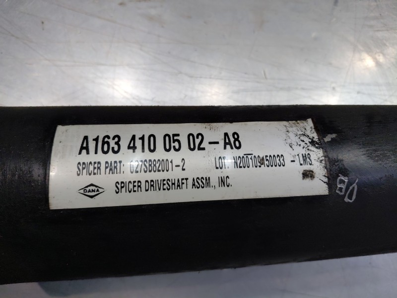 Recambio de transmision central para mercedes-benz clase m (w163) 400 cdi referencia OEM IAM A1634100502  