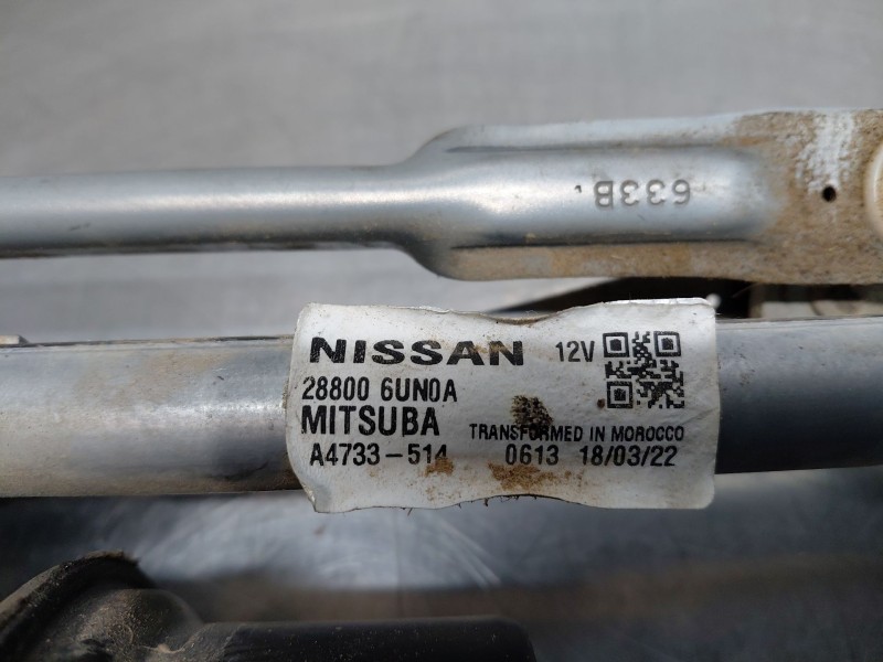 Recambio de motor limpia delantero para nissan qashqai (j12) acenta referencia OEM IAM 288006un0a  