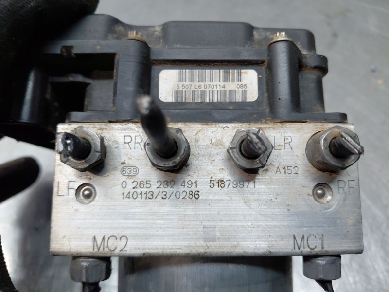 Recambio de abs para peugeot bipper tepee active referencia OEM IAM 4541VW 51879971 0265801079