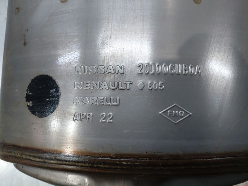 Recambio de silenciador trasero para nissan qashqai (j12) acenta referencia OEM IAM   