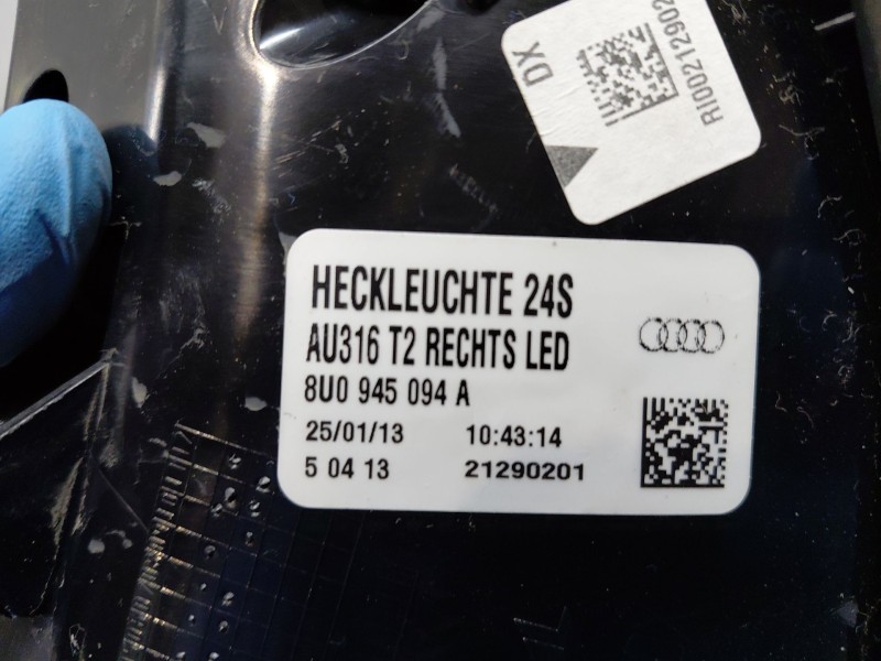 Recambio de piloto trasero derecho para audi q3 (8u) quattro referencia OEM IAM 8u0945094a  