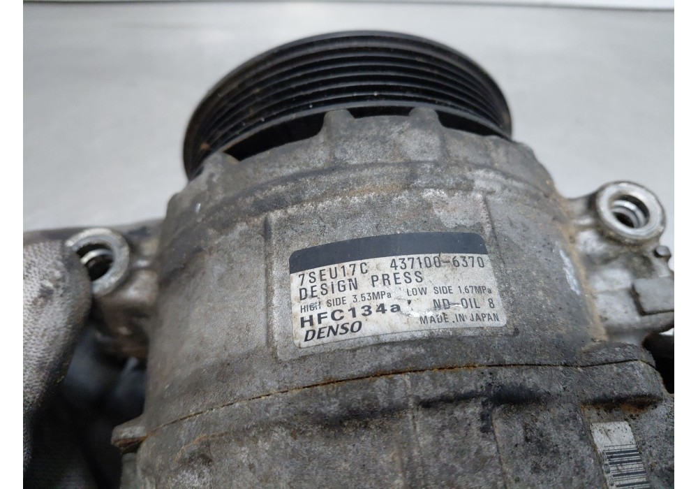 Recambio de compresor aire acondicionado para mercedes-benz clase gl (x166) 450 grand edition referencia OEM IAM 4371006370  