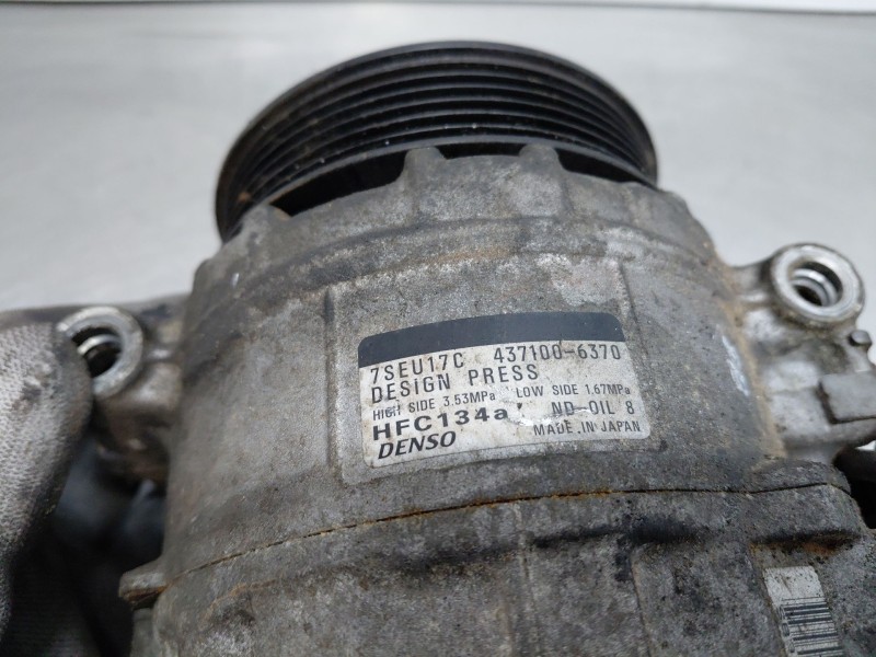 Recambio de compresor aire acondicionado para mercedes-benz clase gl (x166) 450 grand edition referencia OEM IAM 4371006370  