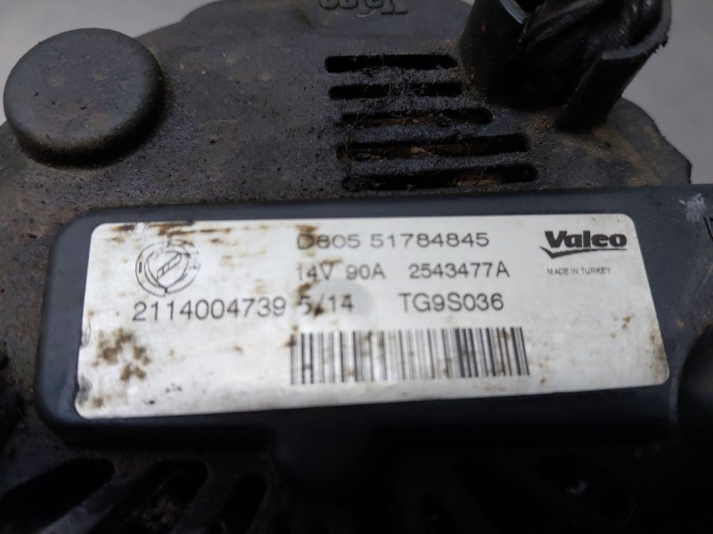 Recambio de alternador para peugeot bipper tepee active referencia OEM IAM 1688198880 2543477A 