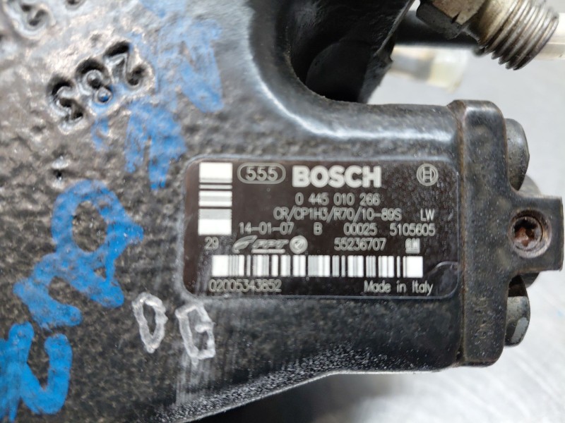 Recambio de bomba inyeccion para peugeot bipper tepee active referencia OEM IAM 55236707 0445010266 