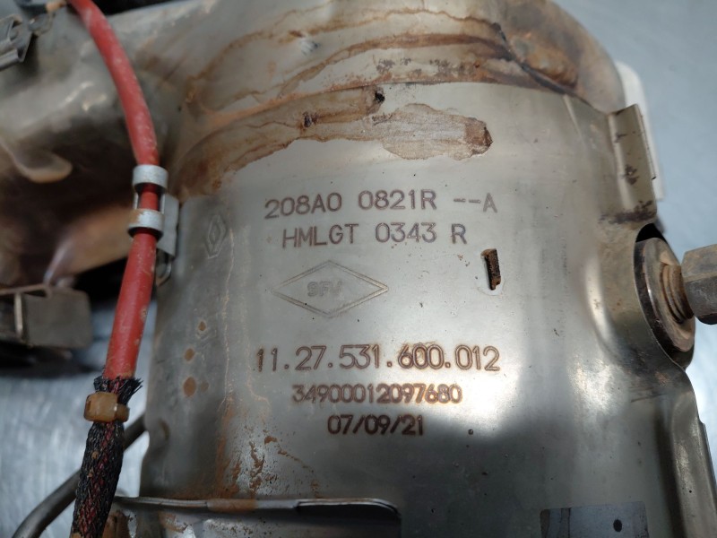 Recambio de filtro de particulas para nissan qashqai (j12) acenta referencia OEM IAM 208A00821R  