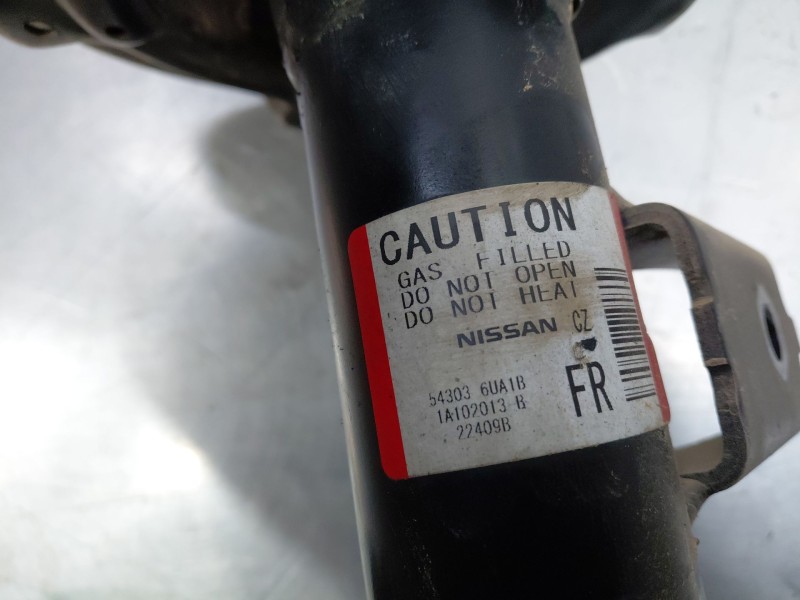Recambio de amortiguador delantero izquierdo para nissan qashqai (j12) acenta referencia OEM IAM 543036UA1B  
