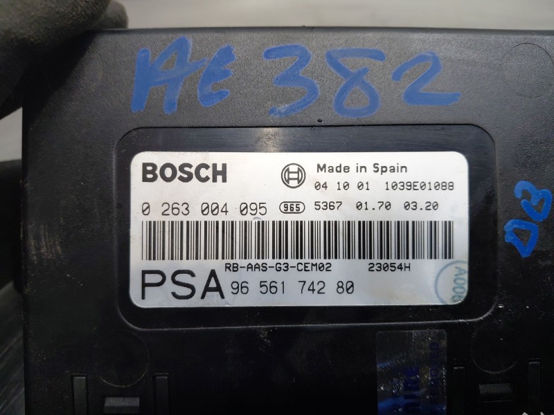 Recambio de modulo aparcamiento parking ( pdc ) para peugeot 407 sw sport referencia OEM IAM 9656174280  