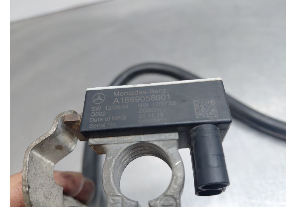 Recambio de cable negativo bateria - borne negativo para mercedes-benz clase gla (bm 247) advantage referencia OEM IAM A16690560