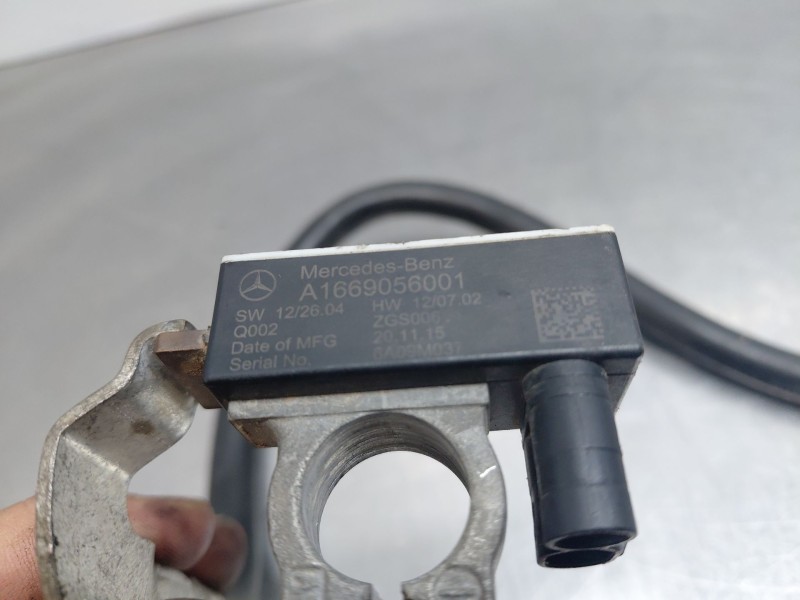 Recambio de cable negativo bateria - borne negativo para mercedes-benz clase gla (bm 247) advantage referencia OEM IAM A16690560