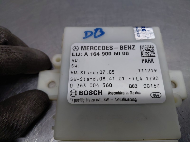 Recambio de modulo electronico para mercedes-benz clase gl (x166) 450 grand edition referencia OEM IAM A1649005000  