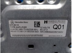 Recambio de amplificador de audio para mercedes-benz clase gl (x166) 450 grand edition referencia OEM IAM A2519007300   2