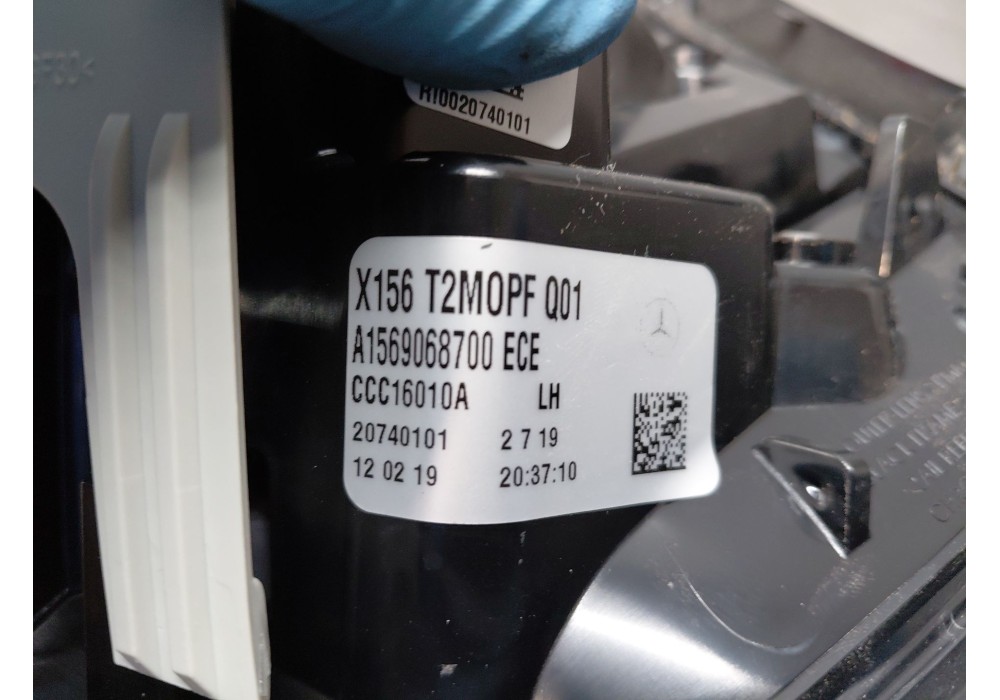 Recambio de piloto trasero izquierdo interior para mercedes-benz clase gla (w156) 200 d referencia OEM IAM A1569068700  