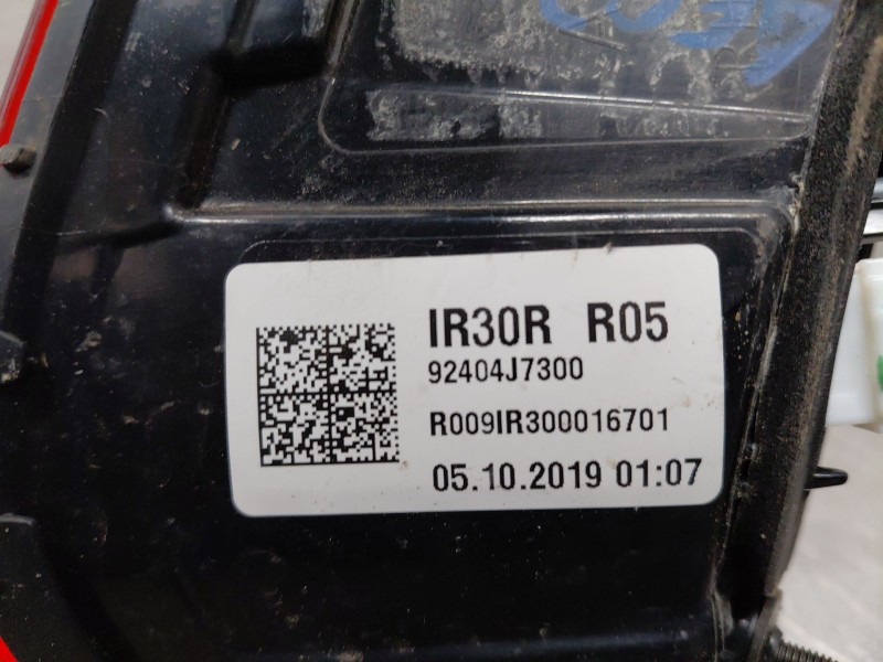 Recambio de piloto trasero derecho interior para kia xceed drive referencia OEM IAM 92404J7300  