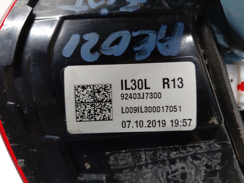 Recambio de piloto trasero izquierdo interior para kia xceed drive referencia OEM IAM 92403J7300  