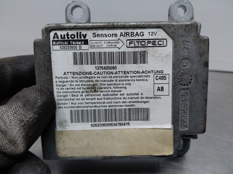 Recambio de centralita airbag para peugeot bipper tepee active referencia OEM IAM 1376420080  