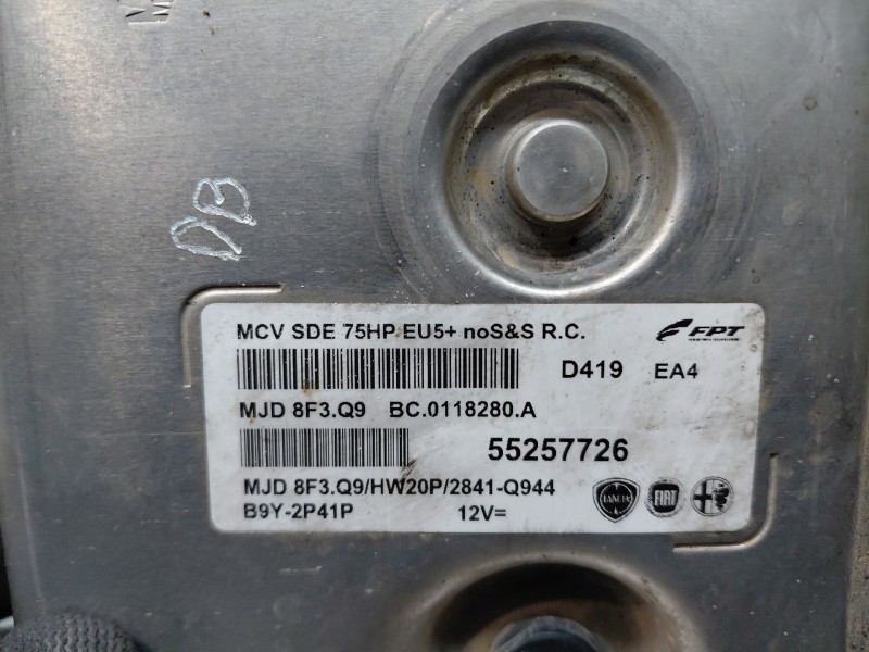 Recambio de centralita motor uce para peugeot bipper tepee active referencia OEM IAM 55257726  