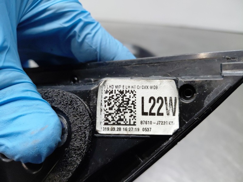 Recambio de retrovisor izquierdo para kia ceed drive referencia OEM IAM 87610J7220  