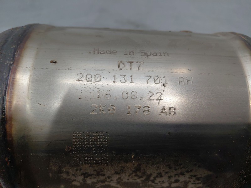 Recambio de filtro de particulas para volkswagen t-cross advance referencia OEM IAM   