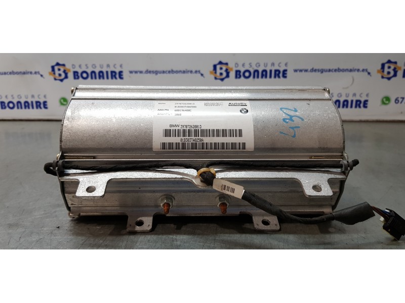 Recambio de airbag delantero derecho para bmw serie 7 (e65/e66) 745i referencia OEM IAM 39707262001D   Recambio de airbag delantero derecho para bmw serie 7 (e65/e66) 745i referencia OEM IAM 39707262001D