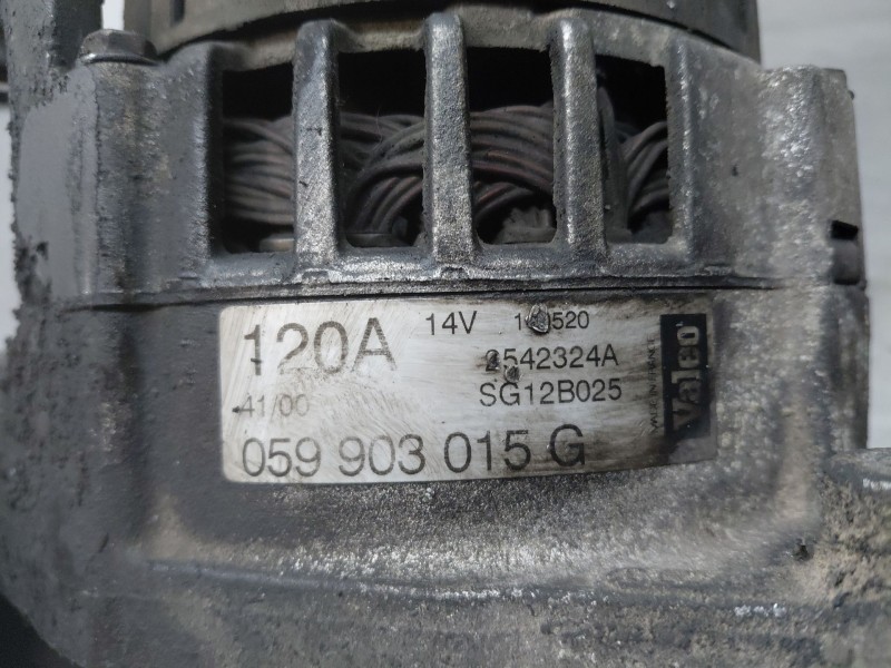 Recambio de alternador para audi a6 c5 (4b2, 4b4) 2.5 tdi referencia OEM IAM 059903015G  