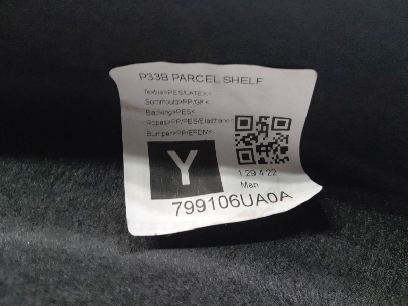 Recambio de bandeja trasera para nissan qashqai (j12) acenta referencia OEM IAM   