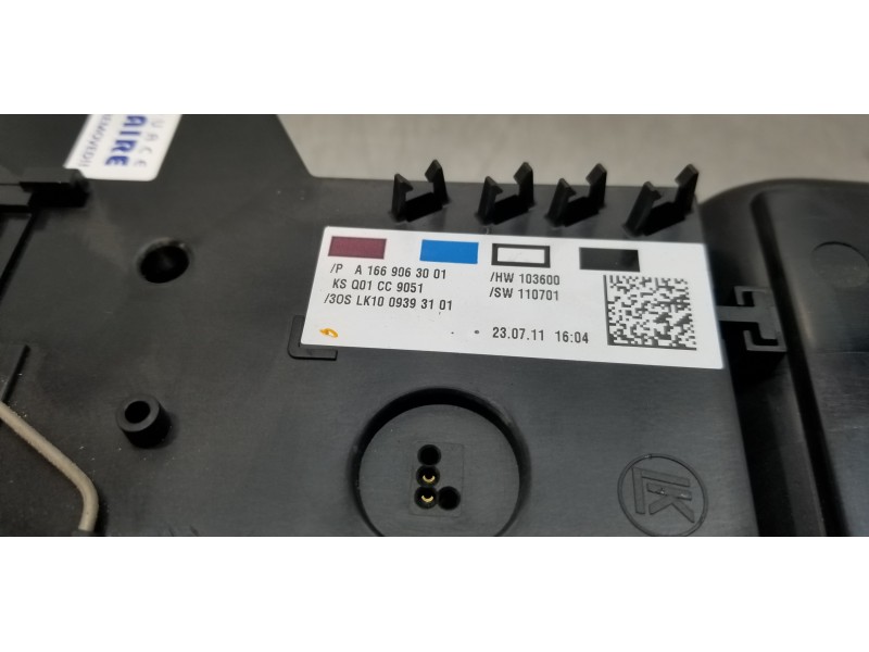 Recambio de luz interior para mercedes clase m (w166) ml 350 bluetec (166.004) referencia OEM IAM A1669063001  