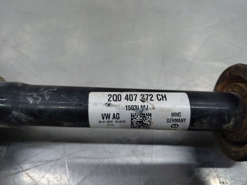 Recambio de transmision delantera derecha para volkswagen t-cross advance referencia OEM IAM   