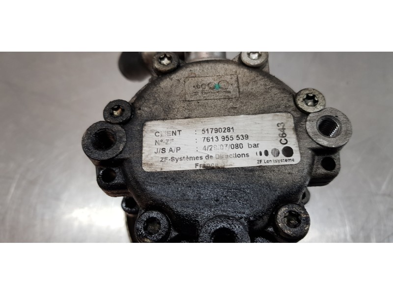 Recambio de bomba direccion para fiat linea (110) dynamic referencia OEM IAM 51790281   Recambio de bomba direccion para fiat linea (110) dynamic referencia OEM IAM 51790281