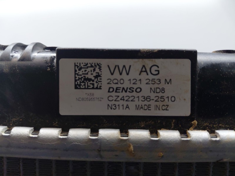 Recambio de radiador agua para volkswagen t-cross advance referencia OEM IAM   