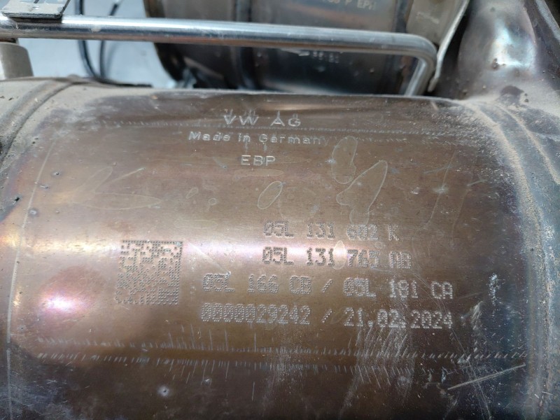 Recambio de filtro de particulas para audi q3 sportback (f3n) s line referencia OEM IAM   