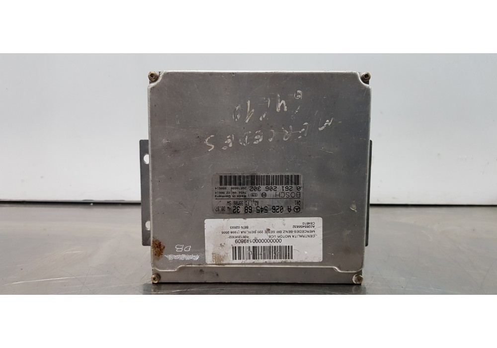 Recambio de centralita motor uce para mercedes clase s (w220) berlina 430 (220.070) referencia OEM IAM A0265456832  