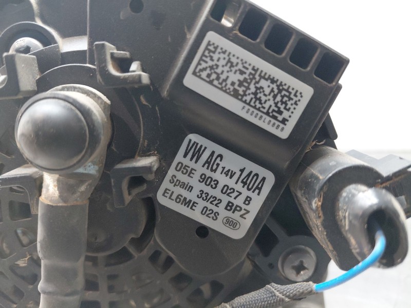 Recambio de alternador para volkswagen t-cross advance referencia OEM IAM   